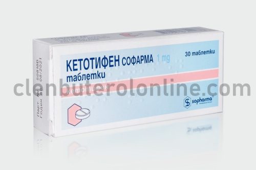 Ketotifen 30 tabs / 1 mg