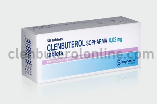 Clenbuterol 250 tabs (5×50 tabs) / 0,02 mg